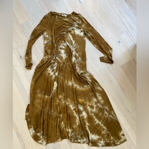 Natural Life Green Tie Dye Maxi Dress!